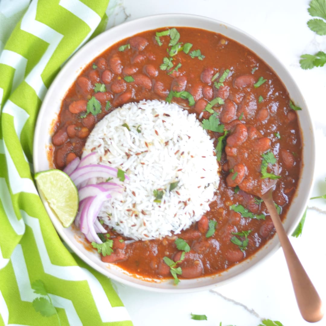 Instant Pot Rajma Chawal