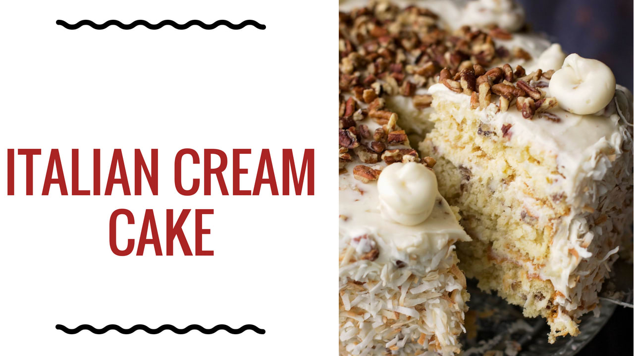 Italian Cream Cake | Italian cream cake recipe, Italian cream cakes, Cake  recipes