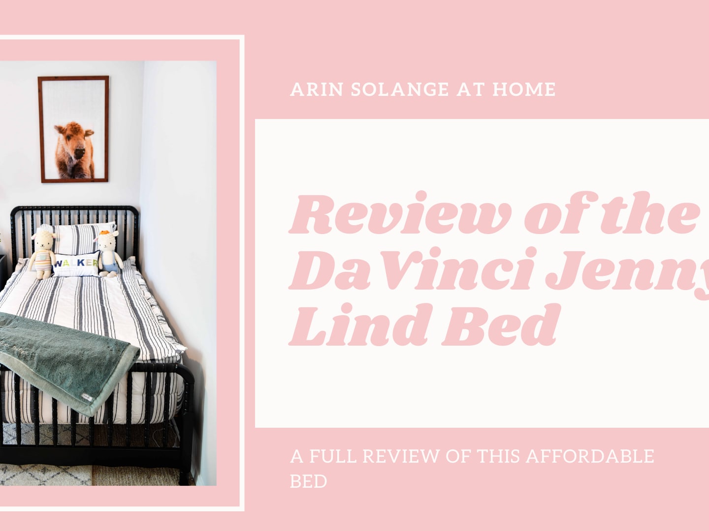 Davinci jenny on sale lind bed