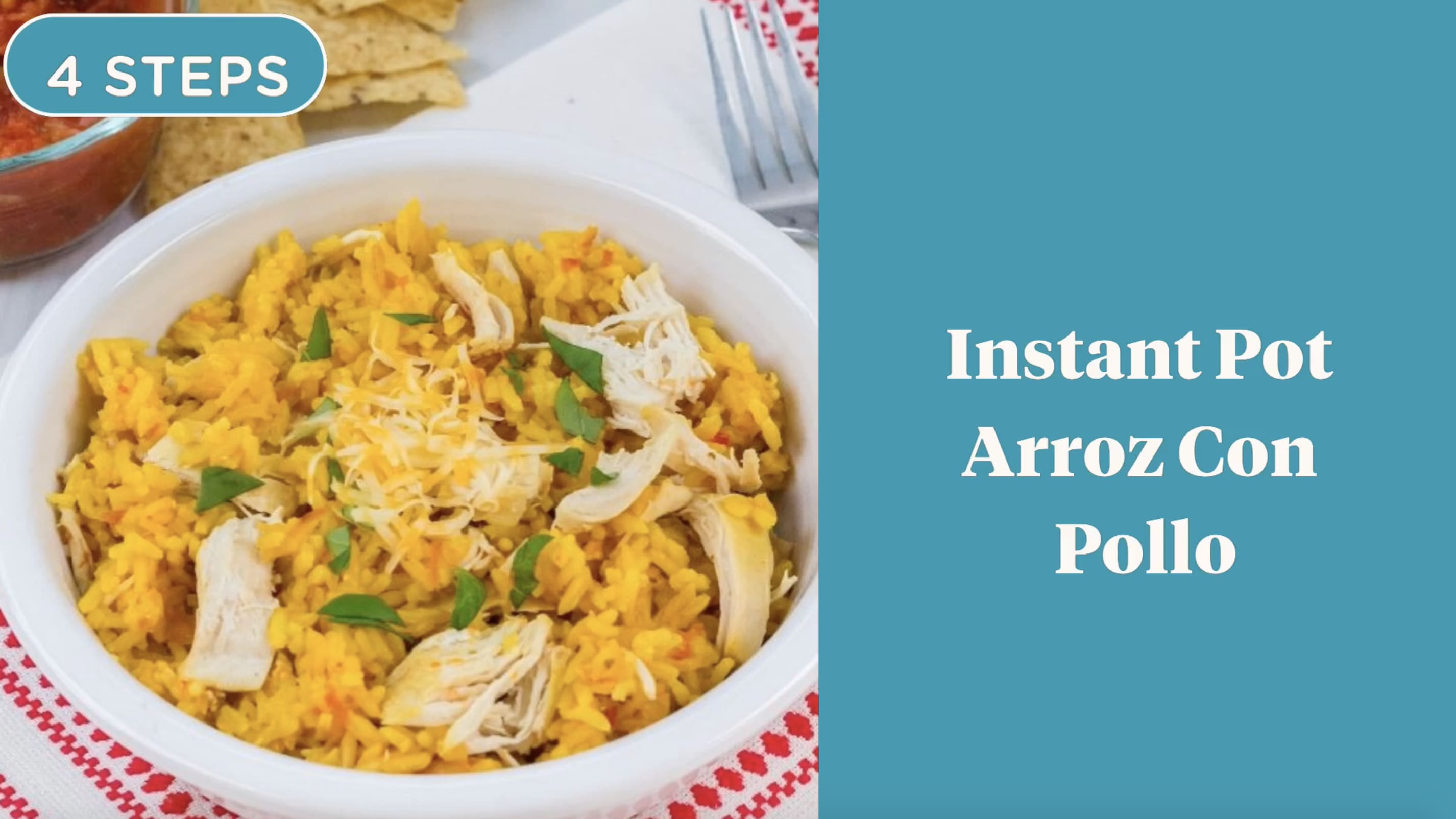 Instant Pot Puerto Rican Arroz con Pollo Recipe