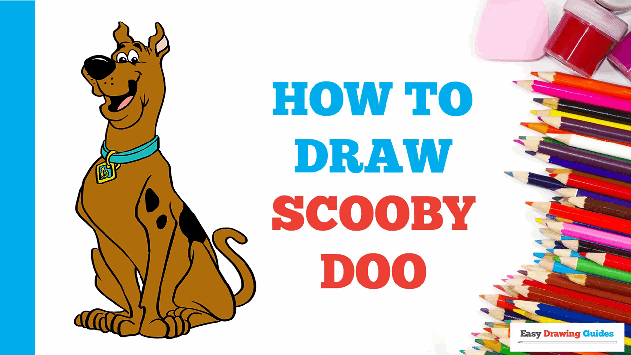 How to sale draw scooby doo