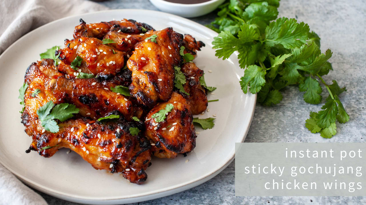 Instant pot clearance korean chicken wings