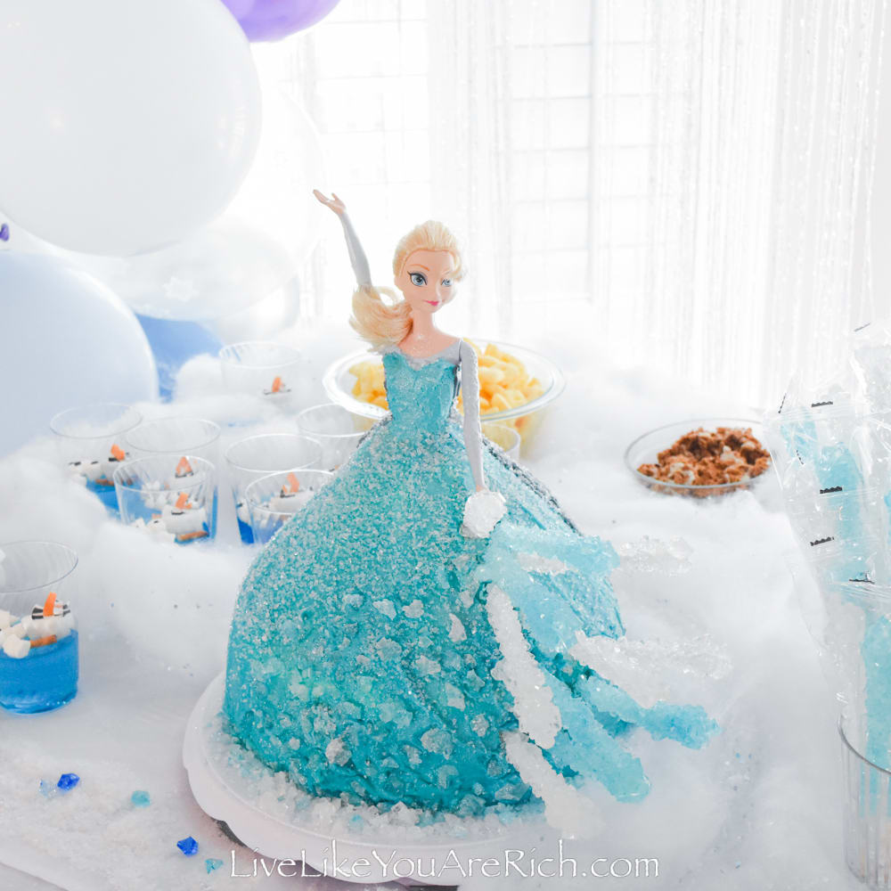 Elsa Theme Cake 1-happymobile.vn