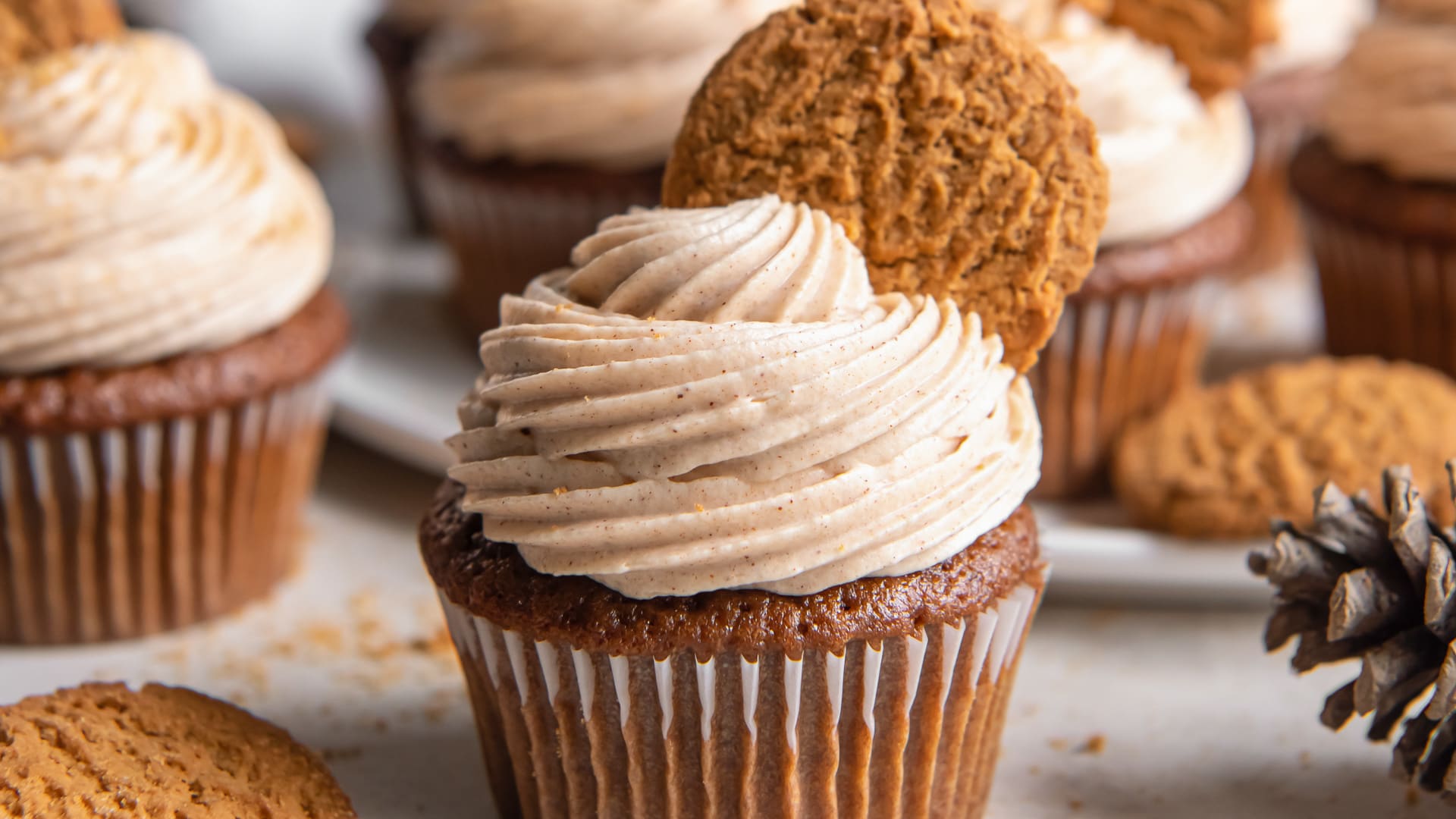 Gingerbread Bundt Cake with Cream Cheese Icing - Brown Eyed Baker