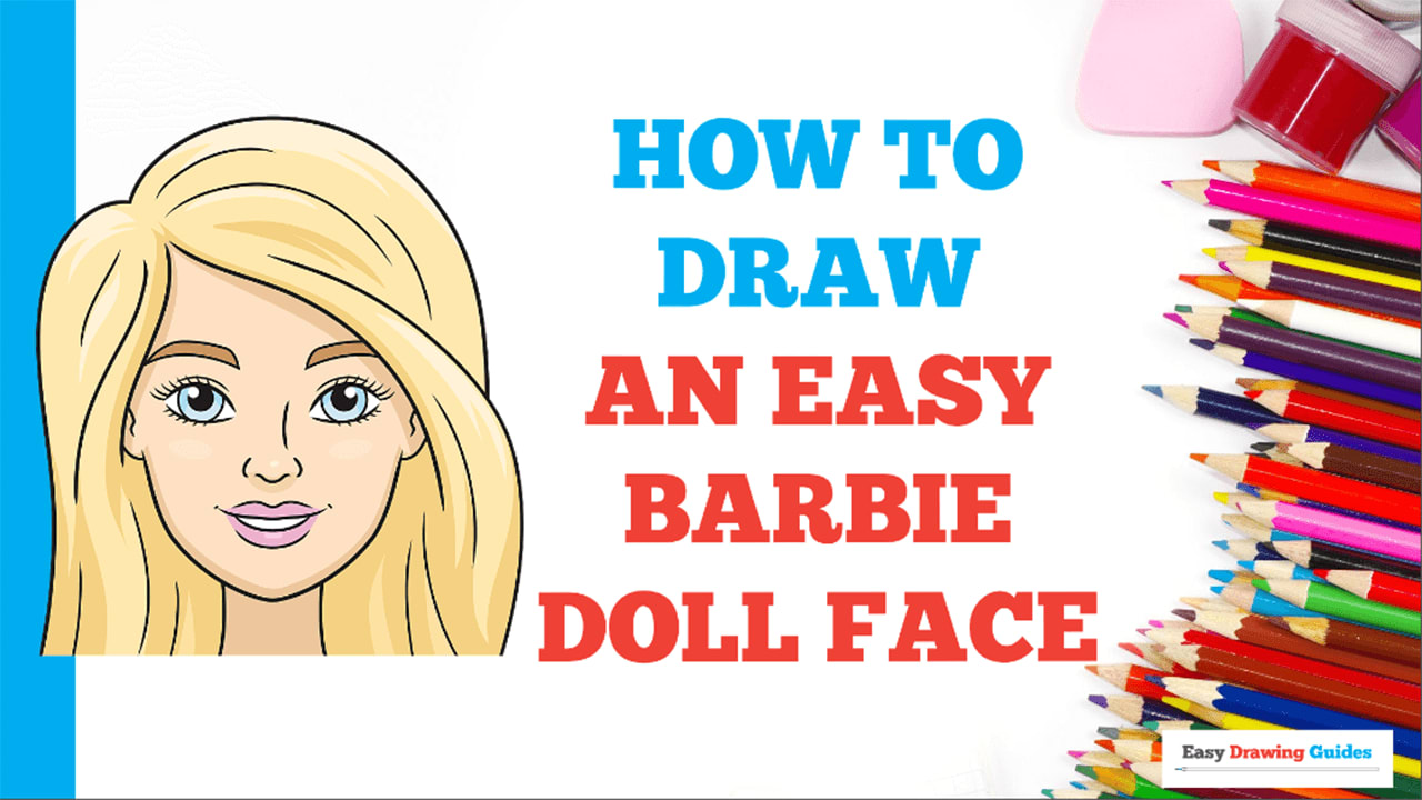 Very easy barbie drawing discount