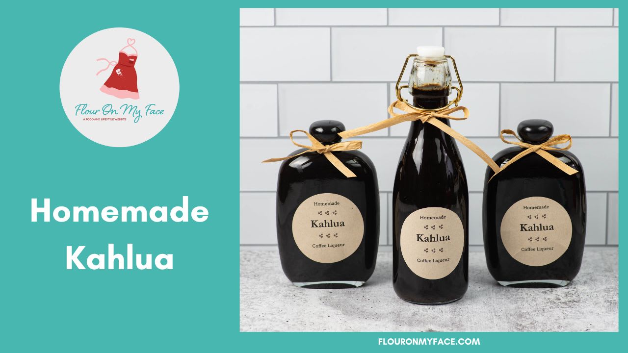 Customized Label Coffee Liqueur, Homemade Kahlua, Espresso Liqueur, Coffee  Spirits, Coffee Vodka Label for Your Homemade Liqueurs 