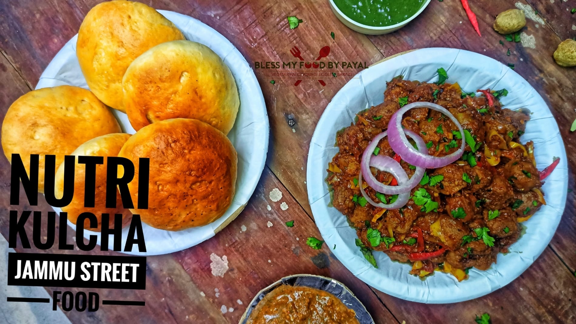Roadside Nutri kulcha recipe Jammu street food