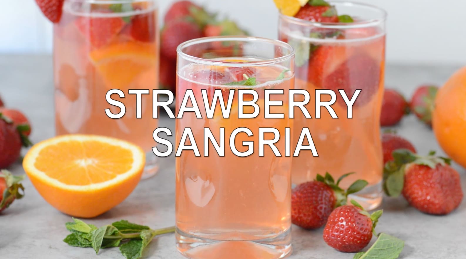 Strawberry Orange Sangria Recipe - Quiche My Grits