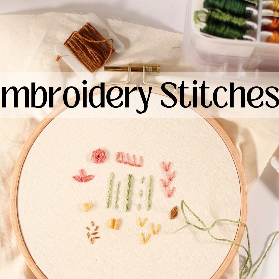 spine chain stitch - embroidery stitch 98 
