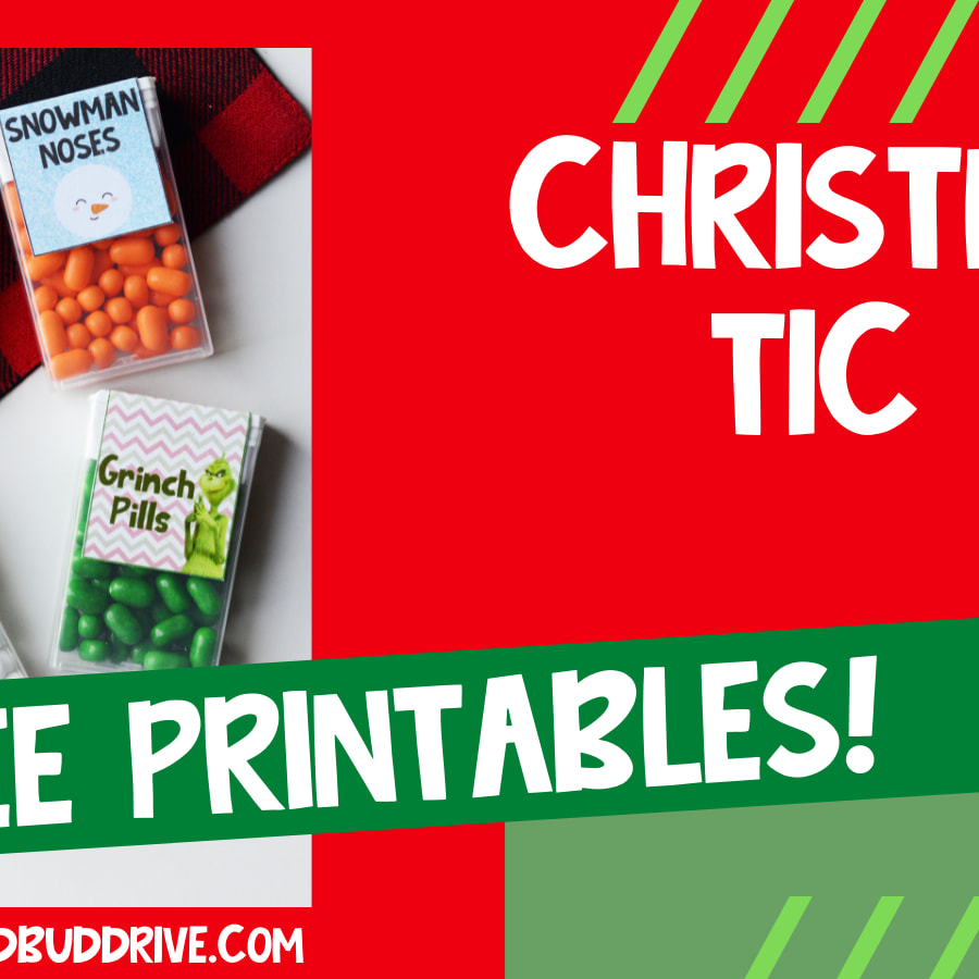 DIY Christmas Tic Tac Gift