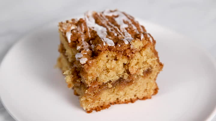 Chocolate Chip Coffee Cake with Brown Butter Streusel - Completely Delicious