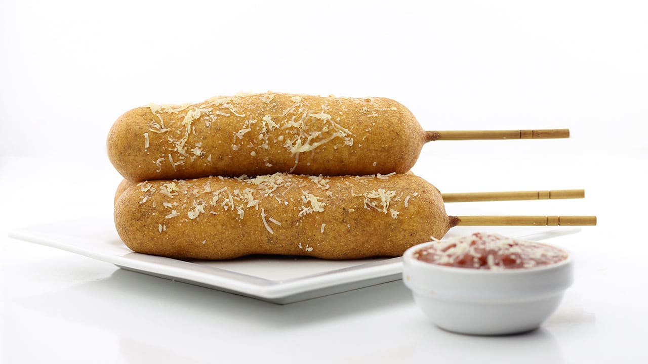 Mini Meatball Corn Dogs Recipe