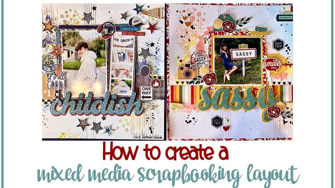 10 Fun and Simple Scrapbook Layouts