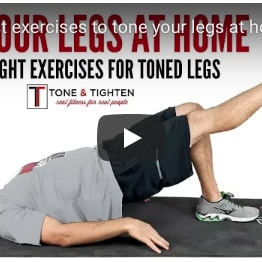 How To Tone Your Legs At Home