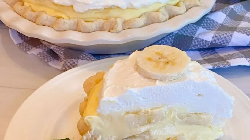 Easy Banana Cream Pie Recipe