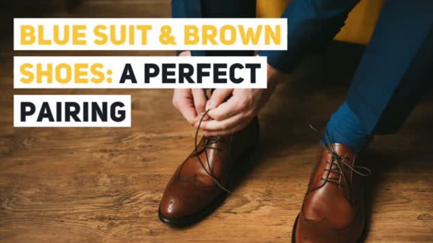How to Elegantly Pull Off Black Pants and Brown Shoes