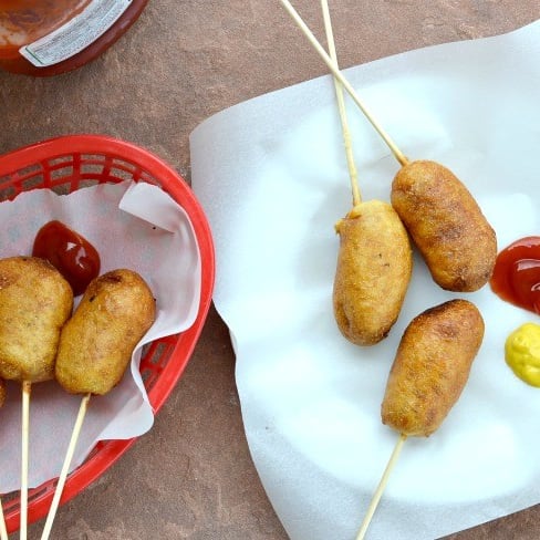 Eggless corn dogs outlet