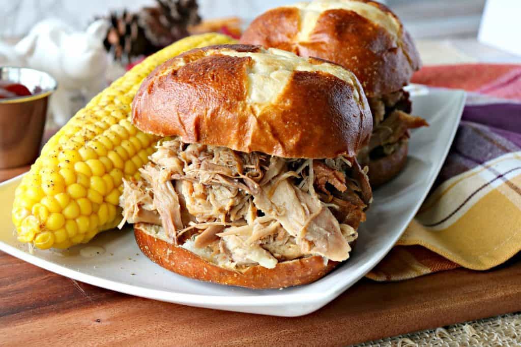 Pulled Pork Sandwiches - Girl Gone Gourmet