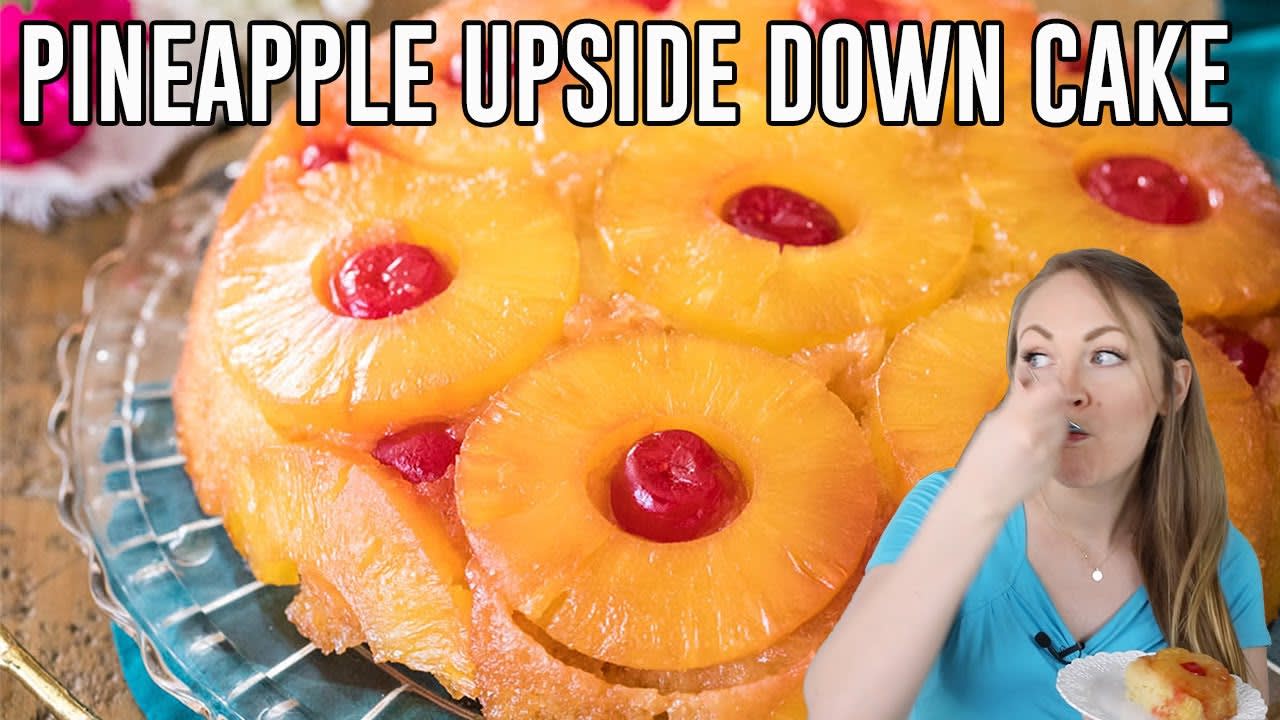 Fresh Pineapple Upside Down Cake