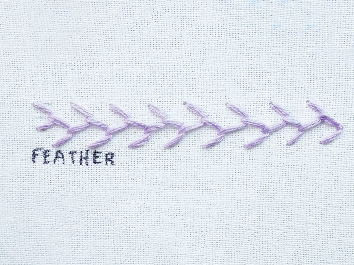 Feathered Chain Stitch in Hand Embroidery (Step By Step & Video)