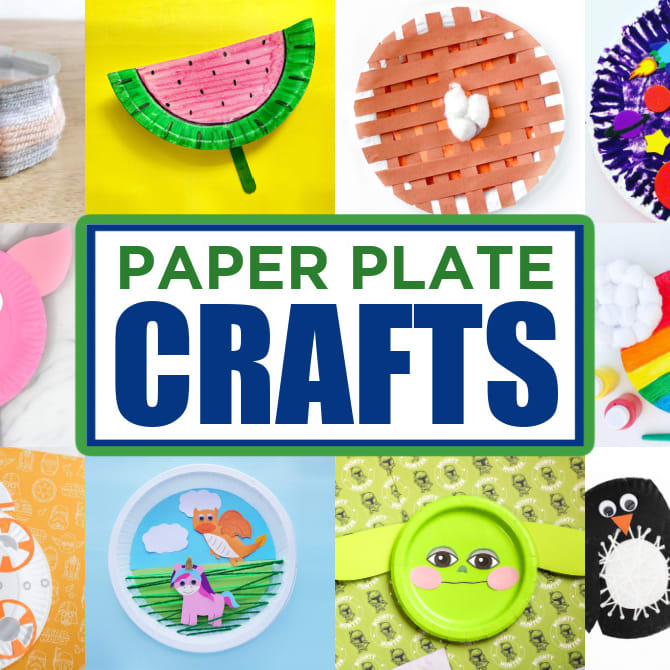 Summer Paper Plate Crafts
