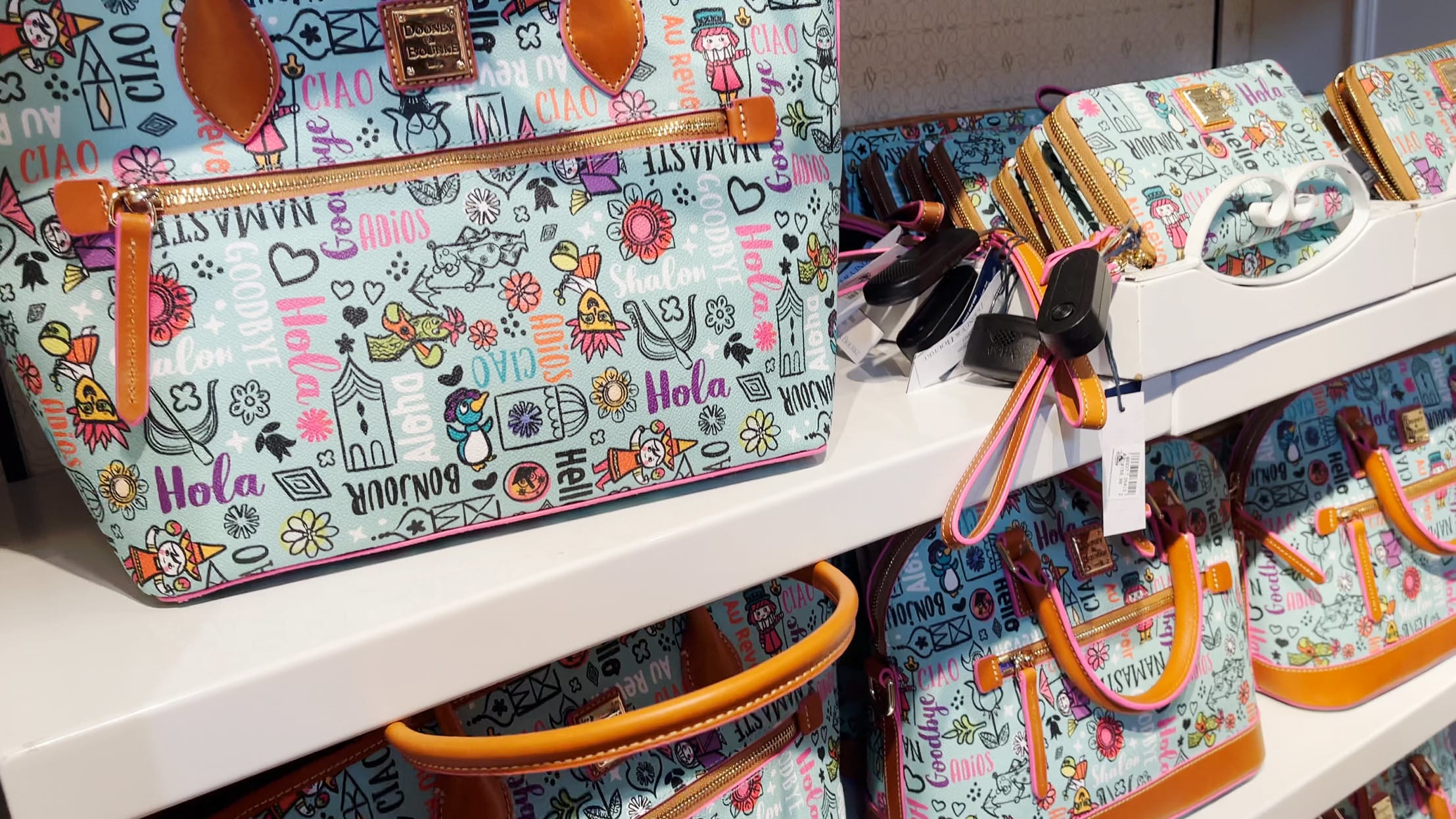 Dooney and bourke discount disney small world