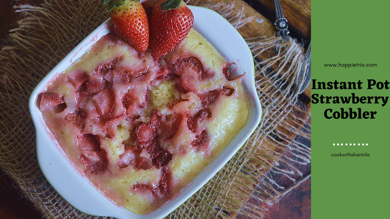 Instant pot strawberry cobbler clearance