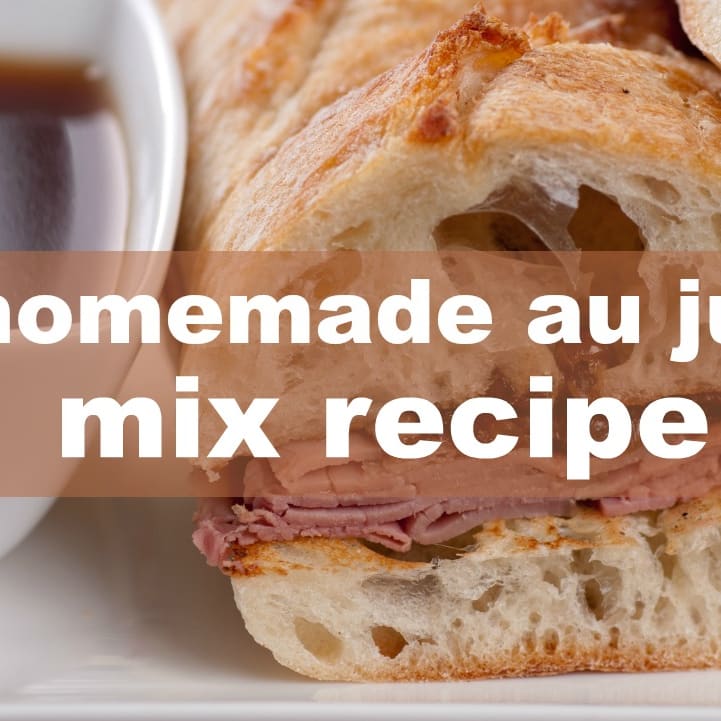 Kitchen Full of Sunshine: Homemade Au Jus Mix