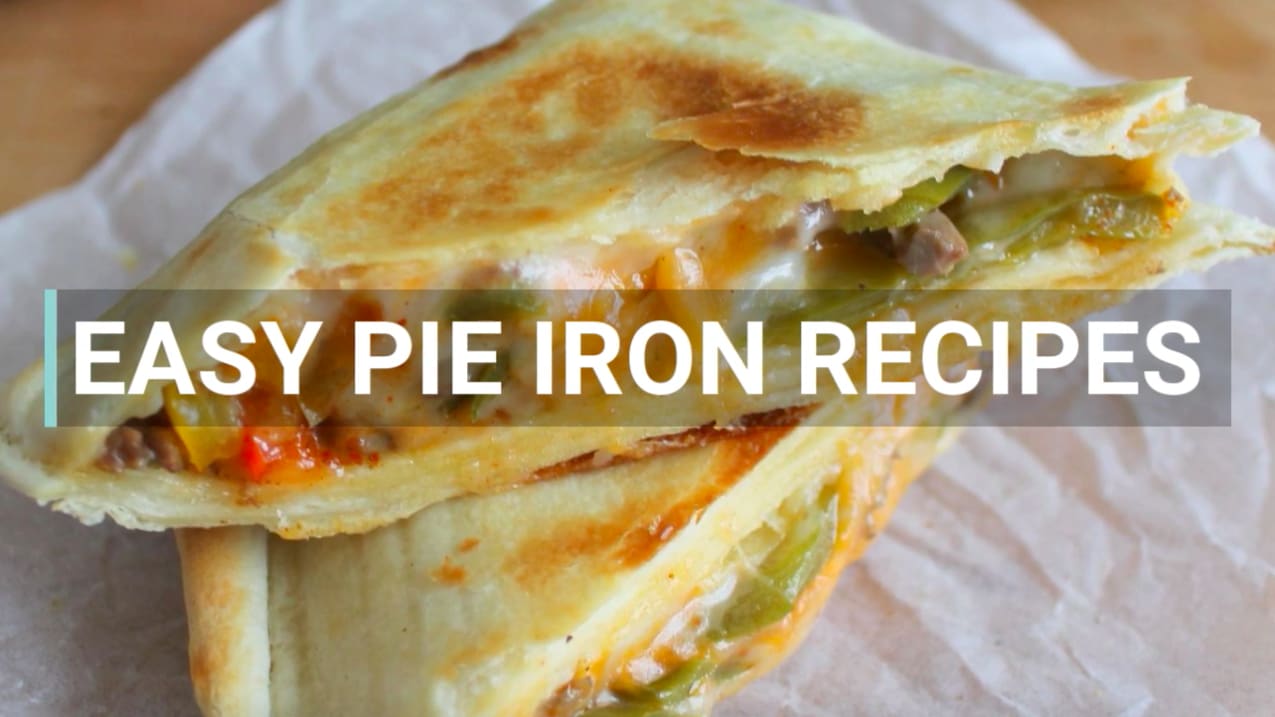 Camping Pie Iron Pizza Recipe » Campfire Foodie