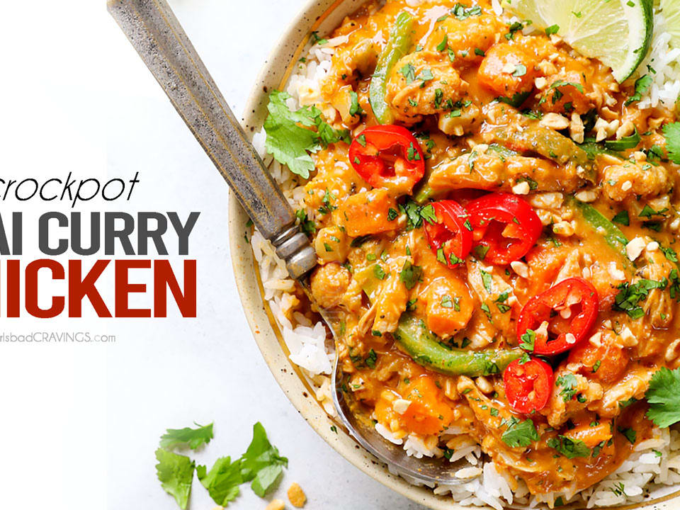 Crockpot Thai Red Curry — Rockin Meals