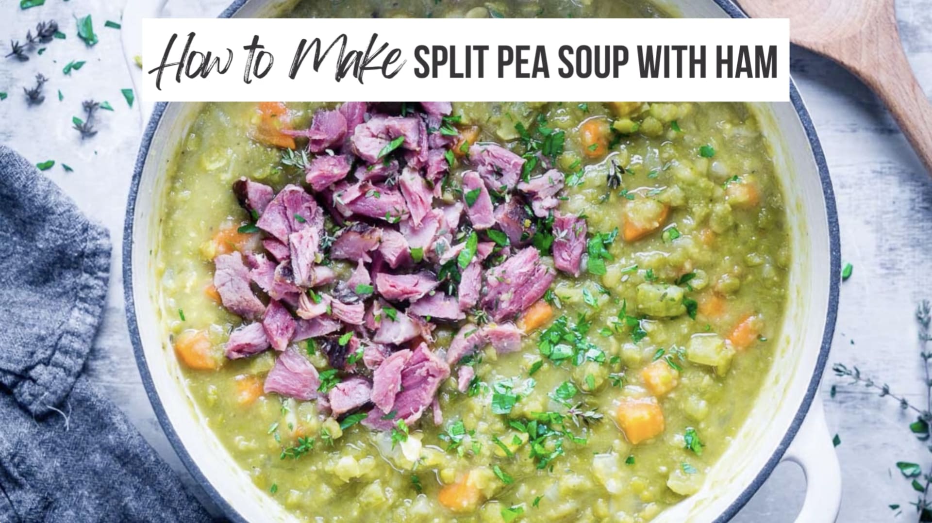 Split Pea Soup - Closet Cooking