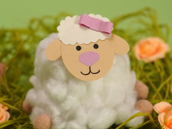 Cotton Ball Sheep Activity - Evolving Motherhood