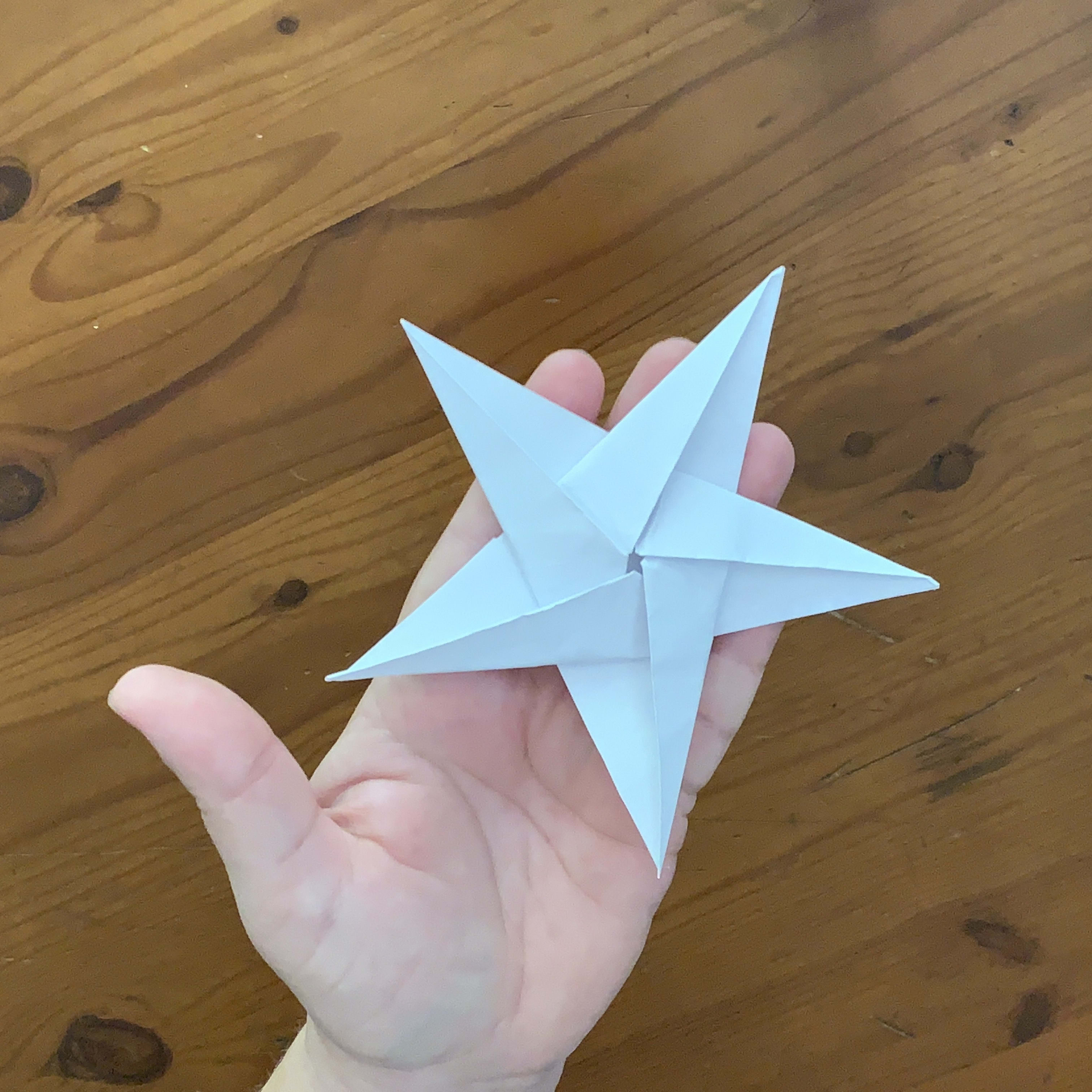Origami Paper Star Tutorial, Learn how to fold a paper star in this cute origami  paper star tutorial. Follow the step by step paper folding instructions for  this easy origami paper