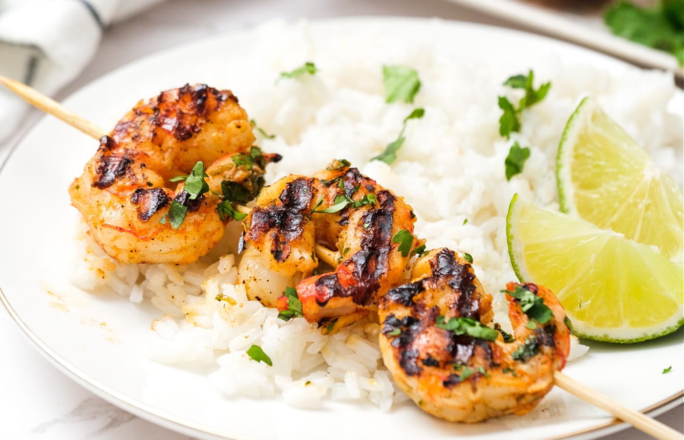 Margarita deals grilled shrimp