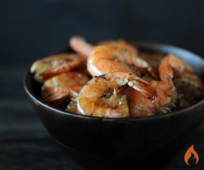 In winter, I make these shrimp in a grill pan on the stove, which actually  delivers lots of grilled flavor, but you can cook the shrimp on…