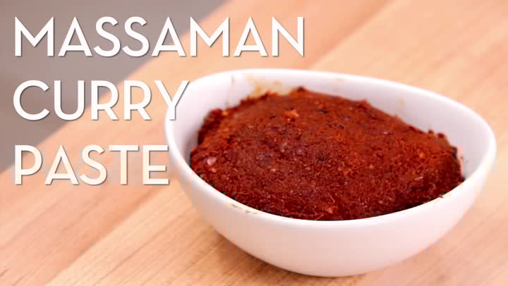 Massaman red top curry paste
