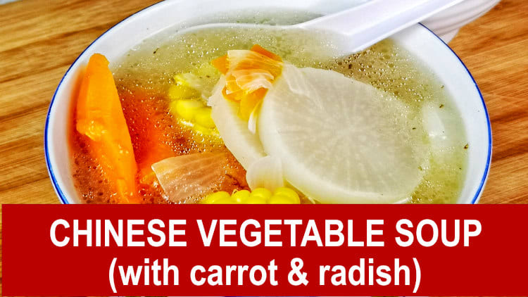 Easy Chinese Vegetable Soup (From Scratch) - DIY Candy