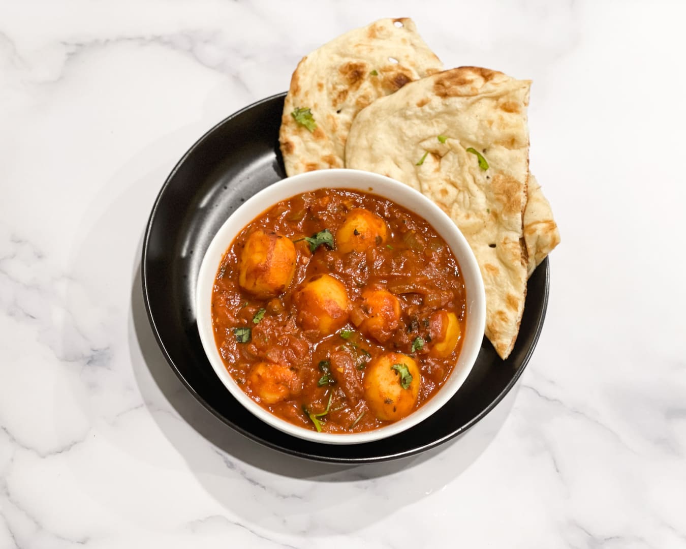 Dum aloo instant pot top