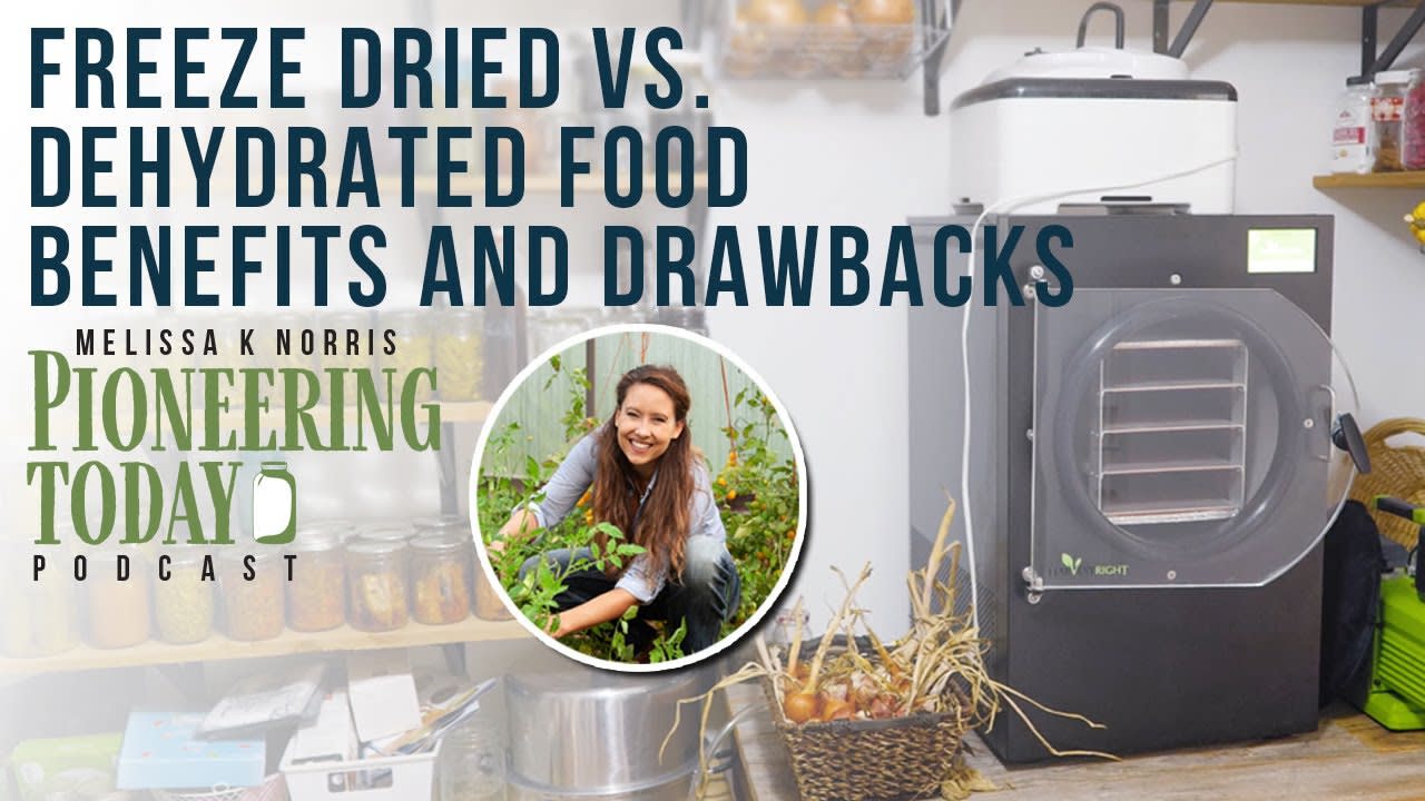 Pioner uklar performer Freeze Drying vs. Dehydrating Food (Which is Best?) - Melissa K. Norris