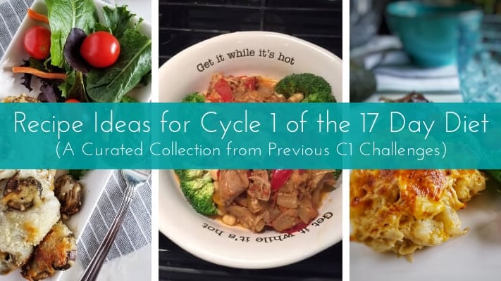 Low Carb 17 Day Diet Cycle 1 Recipes