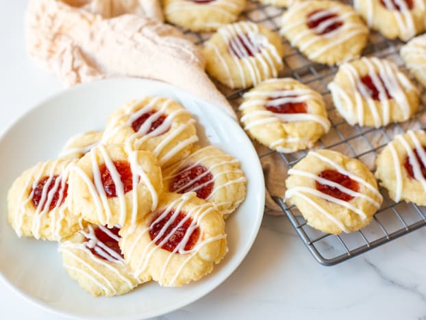 Thumbprint Cookies Using a Mini Muffin Tin - So Much Better With Age