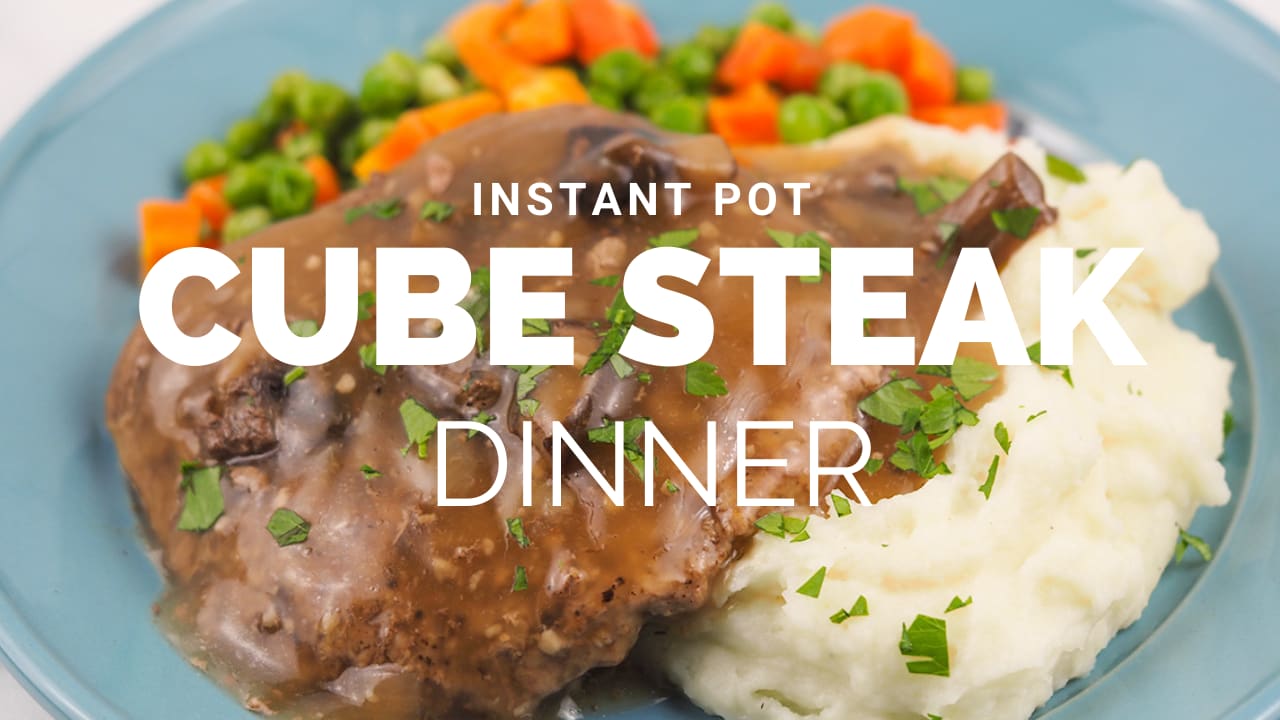 Instant Pot Cube Steak