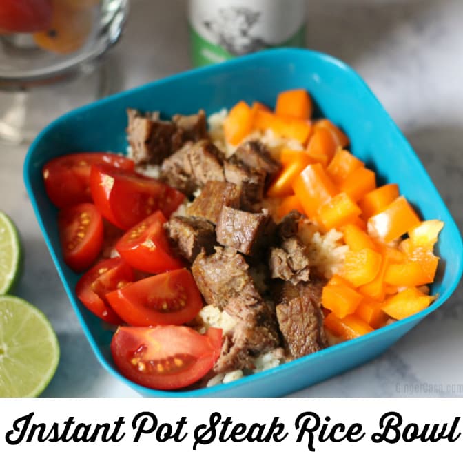 Instant pot steak online burrito bowl