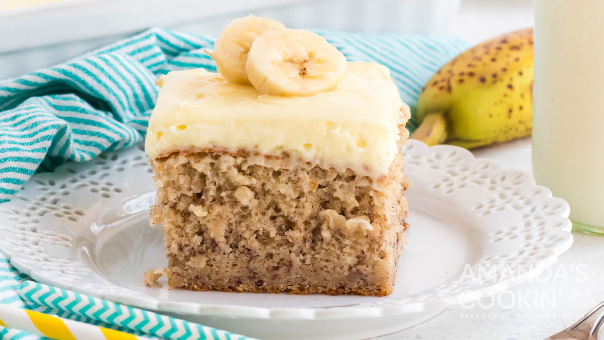 Banana butter cake – QembarDelites