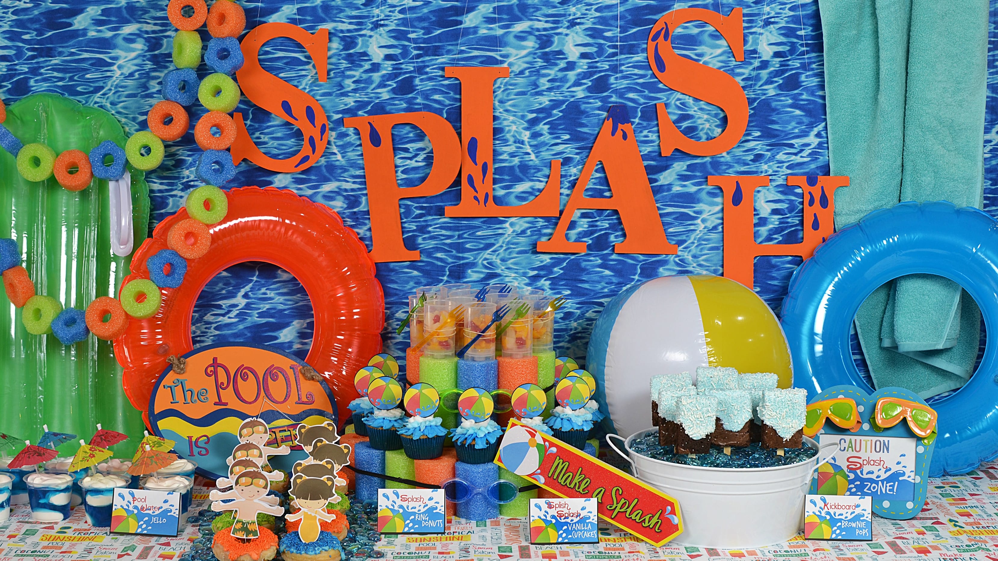 Semi Homemade Splish Splash Pool Party