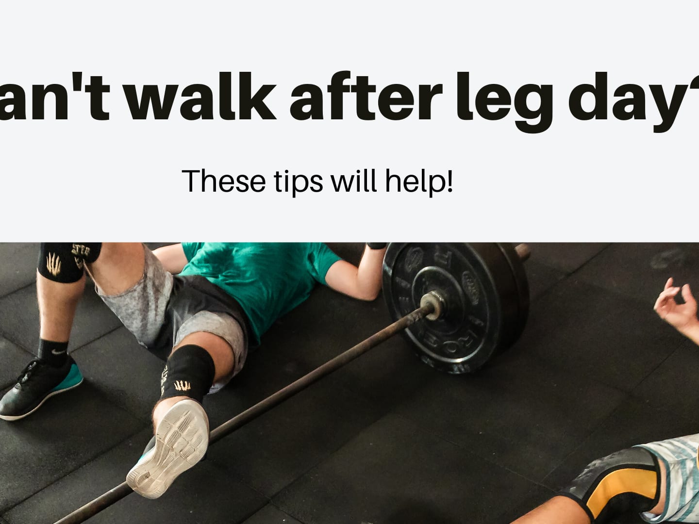Leg burn after squat day! 🍑 😫