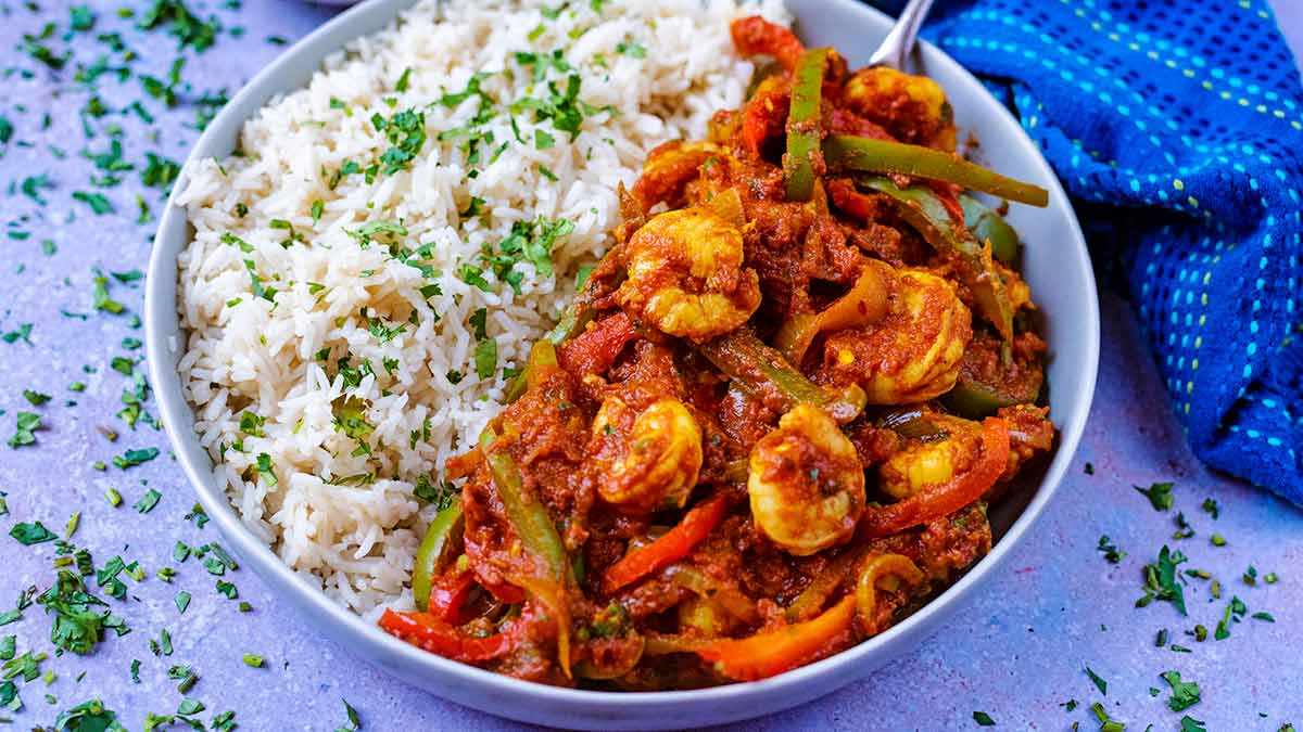 Prawn jalfrezi sales