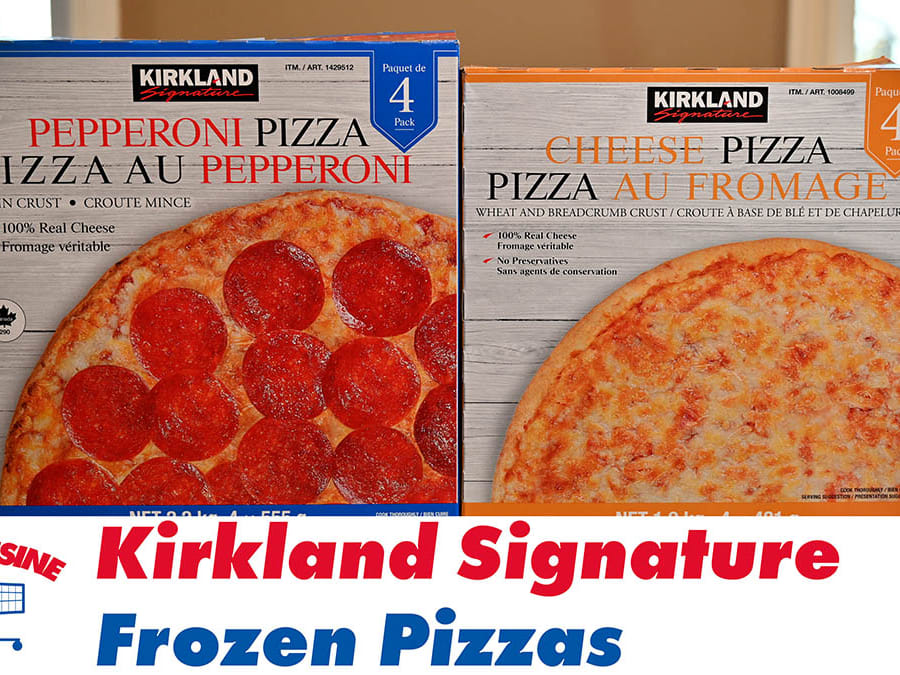 Costco Kirkland Signature Frozen Cheese Pizza Review 42 OFF