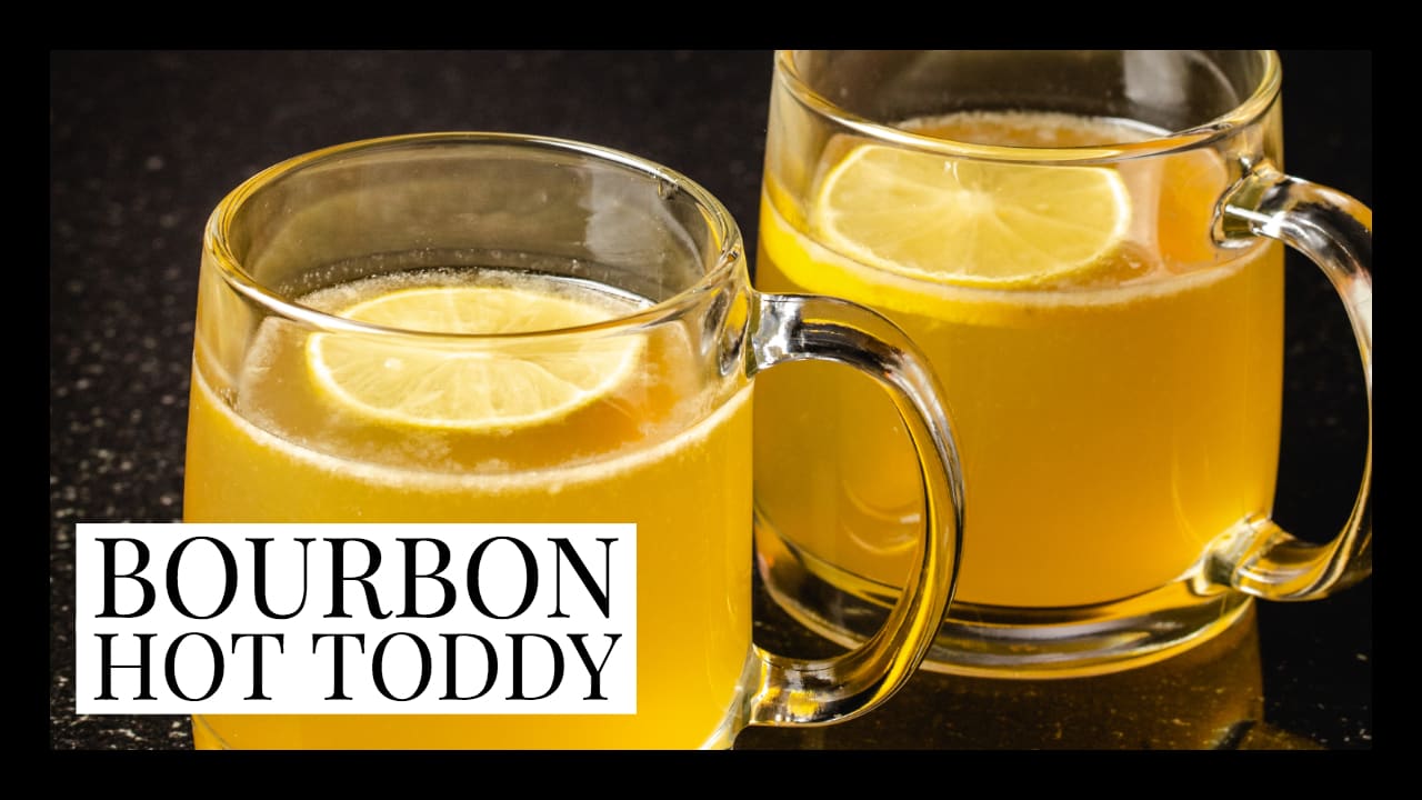 Hot Toddy with Tea and Bourbon - Dirt and Dough