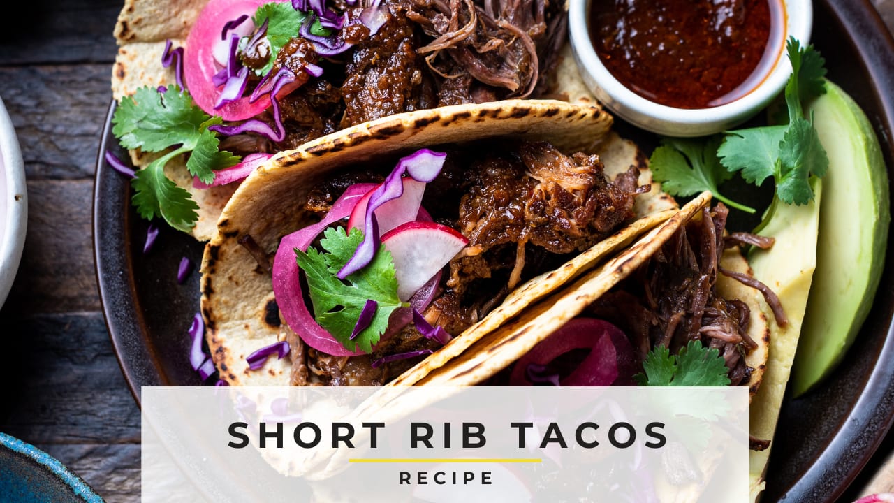 Slow cooker short rib tacos 2025